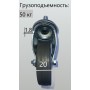 Колесо для тележек 75мм с болтом поворотное серая резина