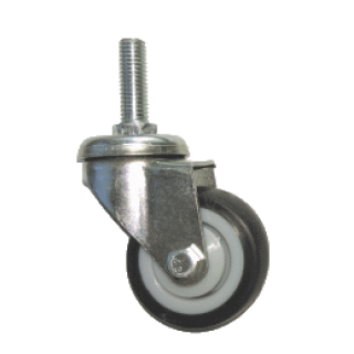 3062040М R14C Колесо 40мм мягкая резина поворотное болт М10 3062040М R14C Колесо 40мм мягкая резина поворотное болт М10
