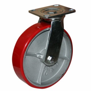 SCP 85 1000 кг Колесо полиуретановое 250мм поворотное 