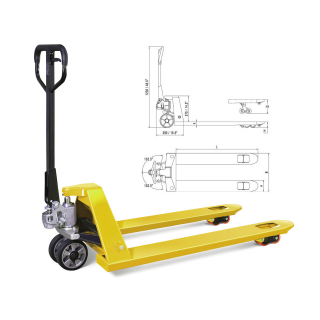 AC 25 PU 1800 Тележка гидравлическая AC 25 PU 1800 Тележка гидравлическая